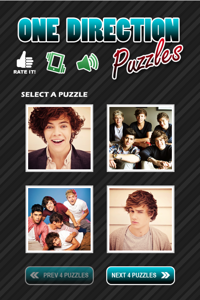 Screenshot One Direction Fans Puzzles and Pics Full Screenshot One Direction Fans Puzzles and Pics Full